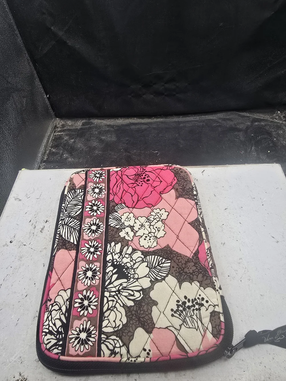 Vera Bradley Pink Floral Quilted Tablet Sleeve